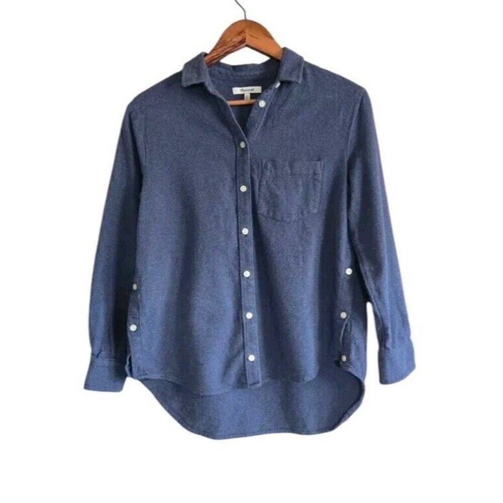 Madewell Blue Button Down Shirt